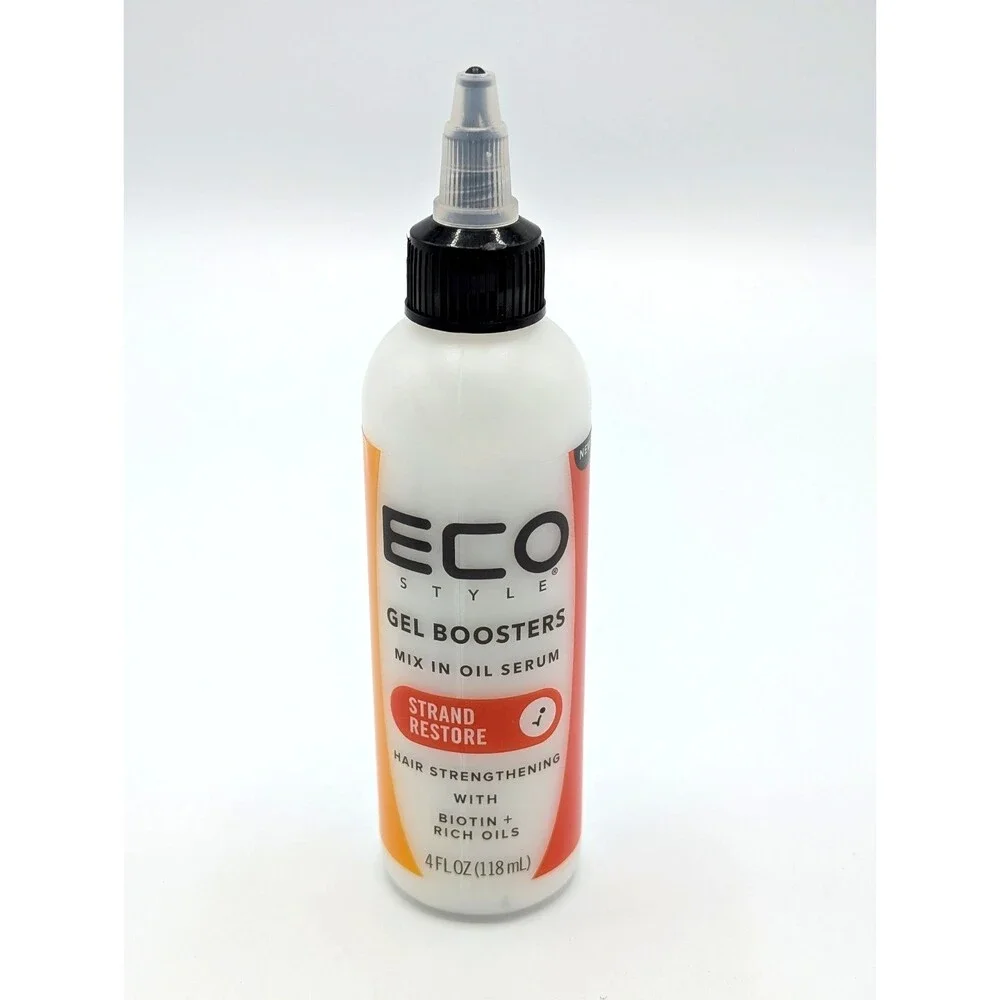 Eco Style Gel Boosters Mix in oil Serum Strand Restore & Curl Revival Set of 2